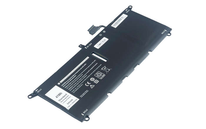 DXGH8 0H754V G8VCF Generic Battery for Dell XPS 13 9370 (7.4V 41Wh 4-Cell Li-Poly)