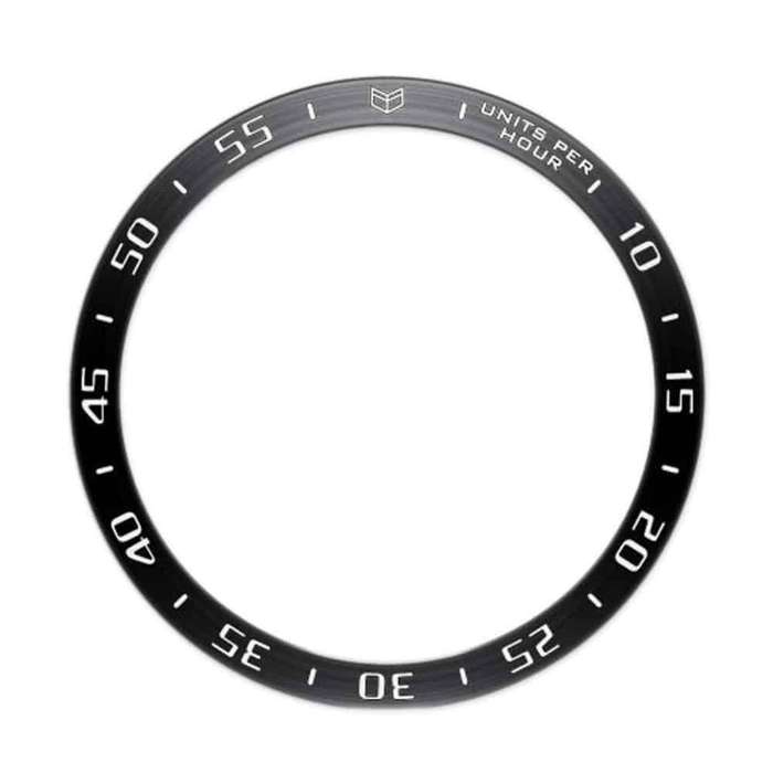 Stainless Steel Bezel Ring for Samsung Galaxy 46mm Watch - Black