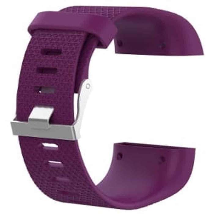 Silicone Strap for Fitbit Surge (M/L) - Purple