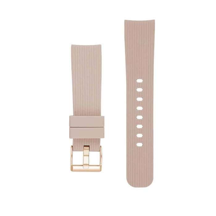 Silicone Strap for SAMSUNG Galaxy 42mm SM-R810 S/M Rose Gold