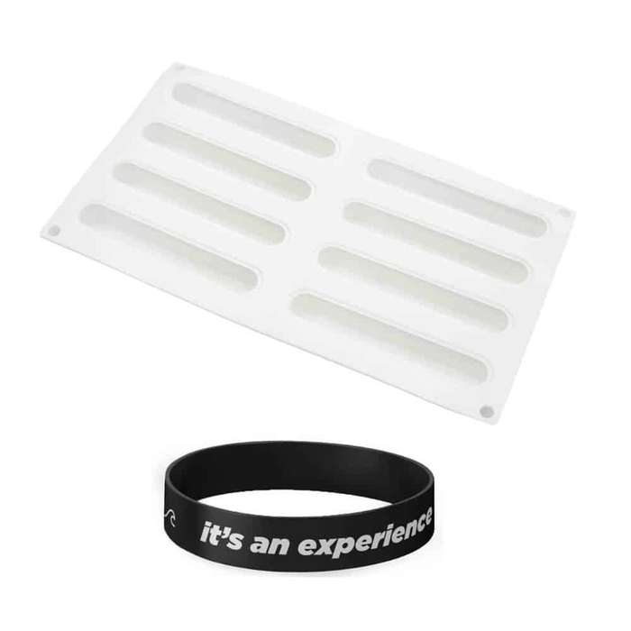 Non-Stick Dishwasher Safe Snack Bar Silicone Baking Mould