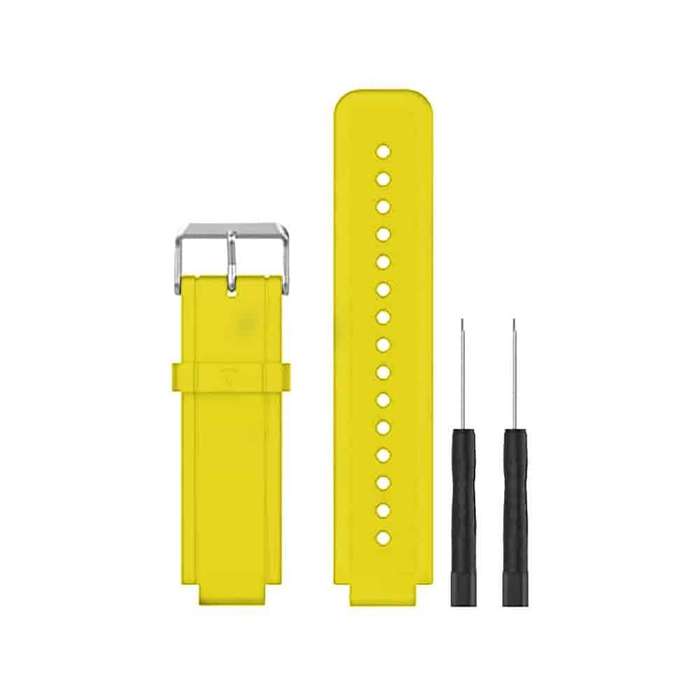 Silicone Strap for Garmin Vivoactive- Yellow