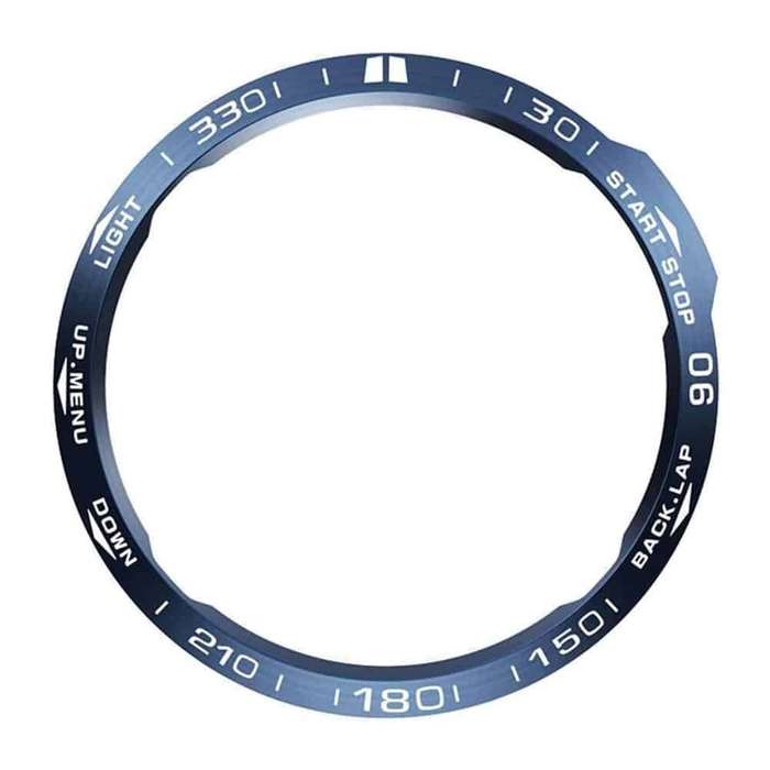 Garmin Fenix 6/Fenix 6 Pro stainless-steel watch bezel - Blue