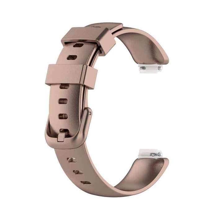 Fitbit Inspire Replacement Silicone Strap - Rose Gold (S-M)