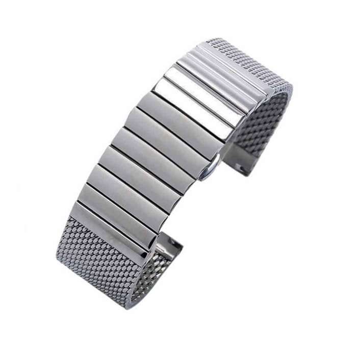 22mm Stainless Steel Band - Silver