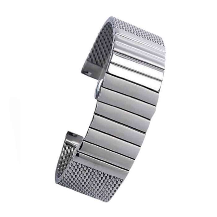 24mm Stainless Steel Band - Silver