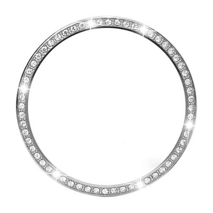 Crystal Bezel Ring for Samsung watch 46mm - Silver