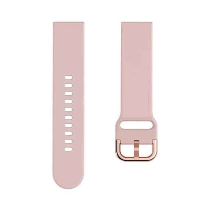 22mm Universal Silicone Strap - Pink