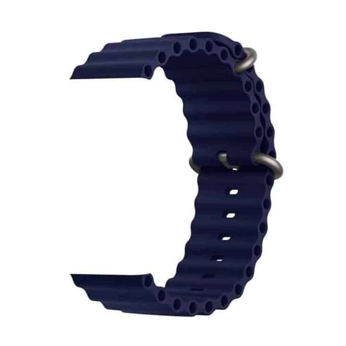 Marine Silicone Strap for 38/40/41mm Apple Watch - Navy