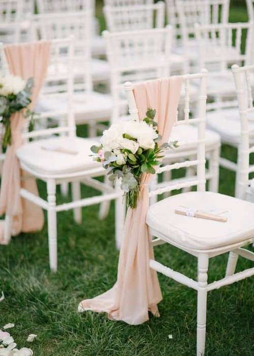 Resin White Tiffany Chairs