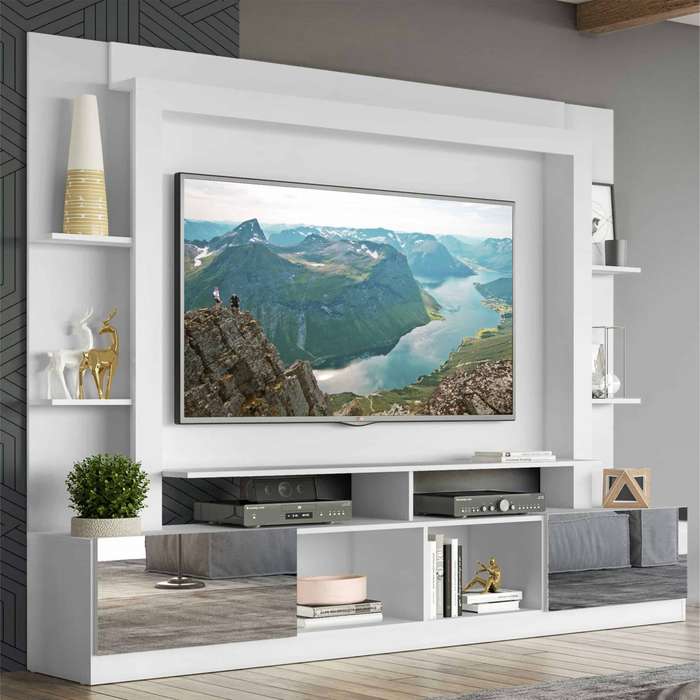 Moscow Deluxe TV Unit with Mirrors