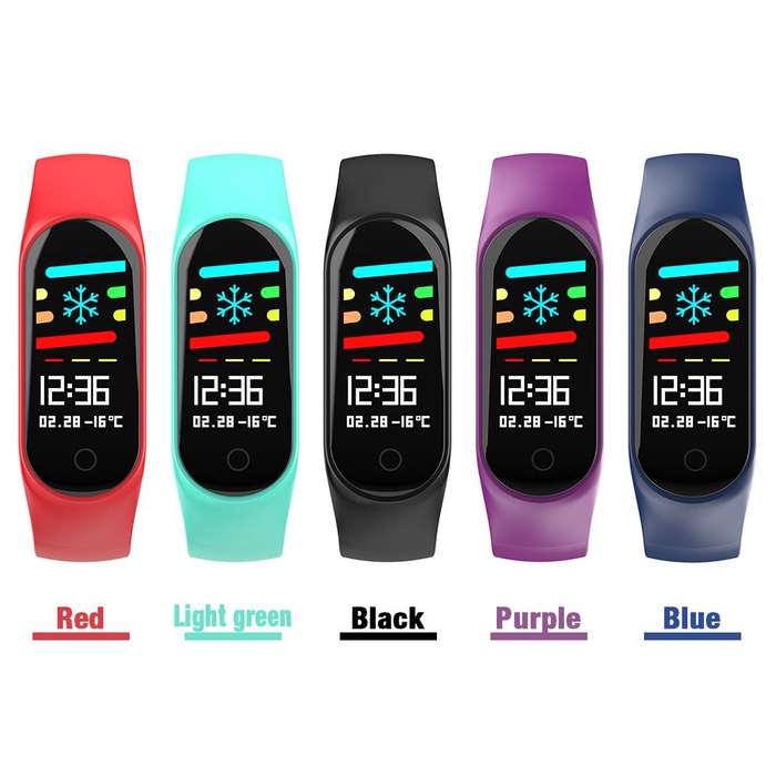LOCAL STOCK - M3 0.96 inch Sports Smart Bracelet  - BLUE