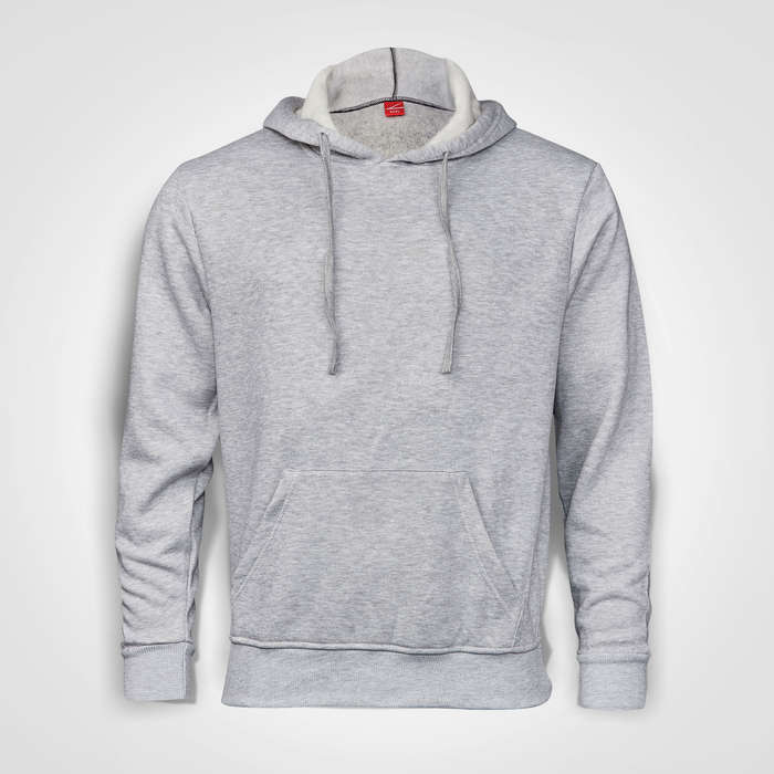 Base Hoodie - grey melange