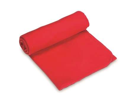 Cuddle fleece blanket  - red (Gift-9444)