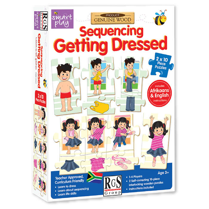 Getting Dressed (2x10pc Puzzles) (RGS5101)