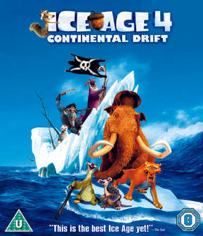 Ice Age 4: Continental Drift (Blu Ray)