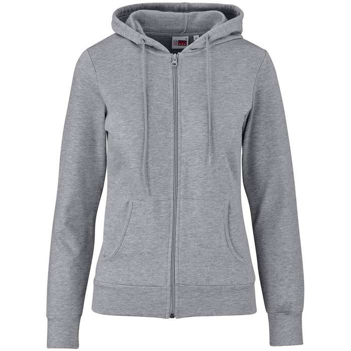 US Basic Bravo Hooded Sweater - Ladies - grey (BAS-3429)