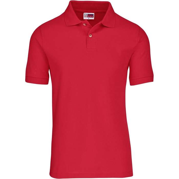 US Basic Boston Golf Shirt - Mens - red (BAS-803)