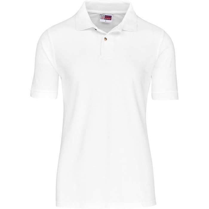 US Basic Boston Golf Shirt - Mens - white (BAS-803)