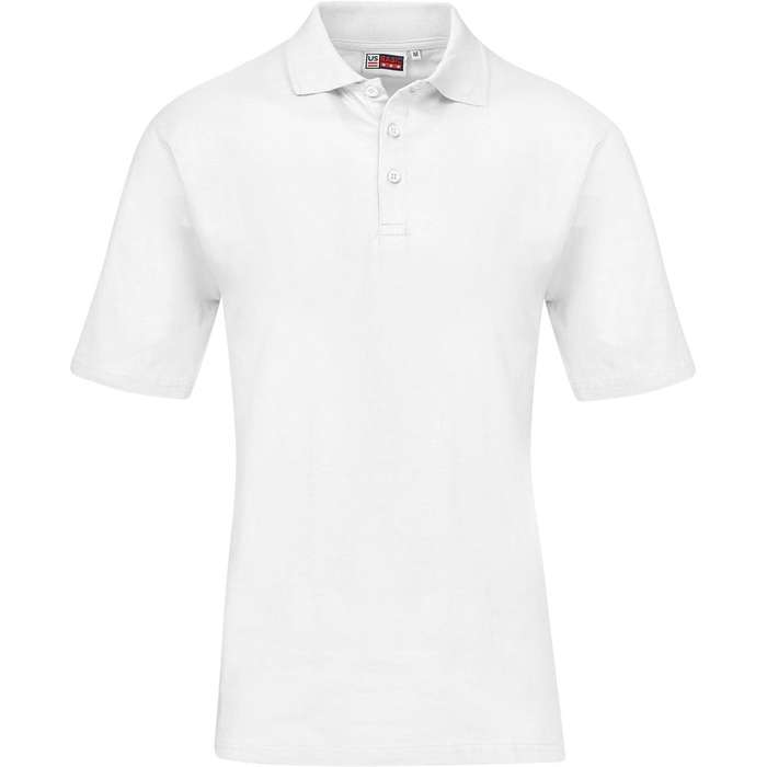 US Basic Cardinal Golf Shirt - Mens - white (BAS-5168)