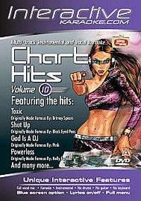 Interactive Karaoke: Chart Hits Vol. 10 (DVD) - stock on hand