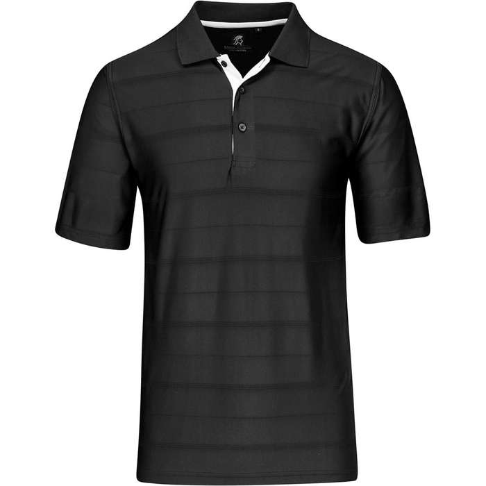 Gary Player Admiral Golf Shirt - Mens - black (GP-3502)