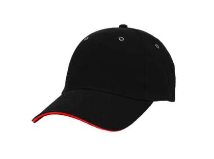 Classic Sandwich Cap - black/red