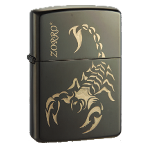 Zorro Lighter: HP Gun Metal Scorpion