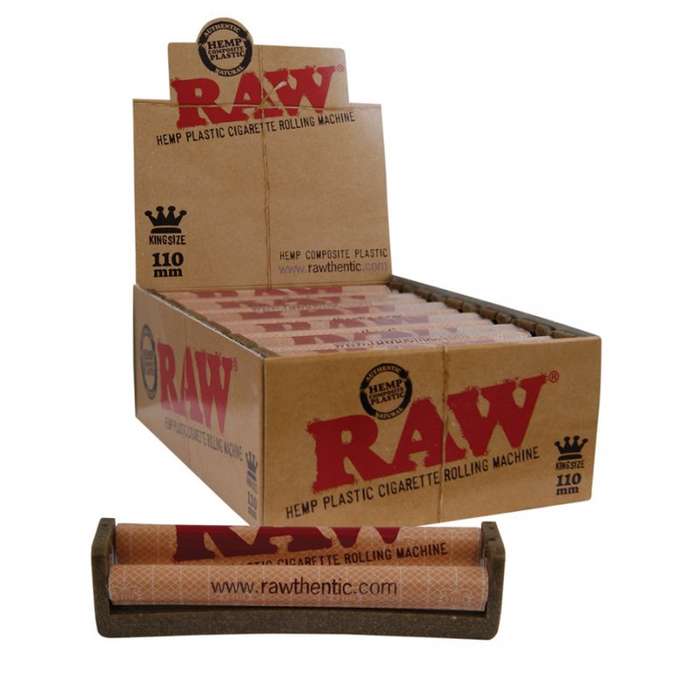 RAW Hemp Plastic Rollers KS (1x12) (RAW006)