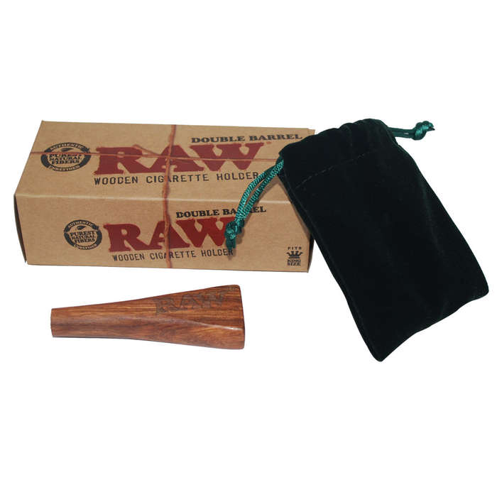 RAW Wooden Holder Double Barrel