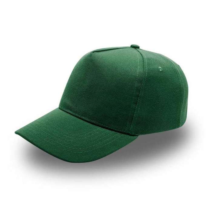 5 Panel Acrylic Cap - bottle green (V5038)