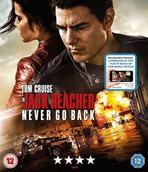 Jack Reacher: Never go back (Tom Cruise) (Blu Ray)