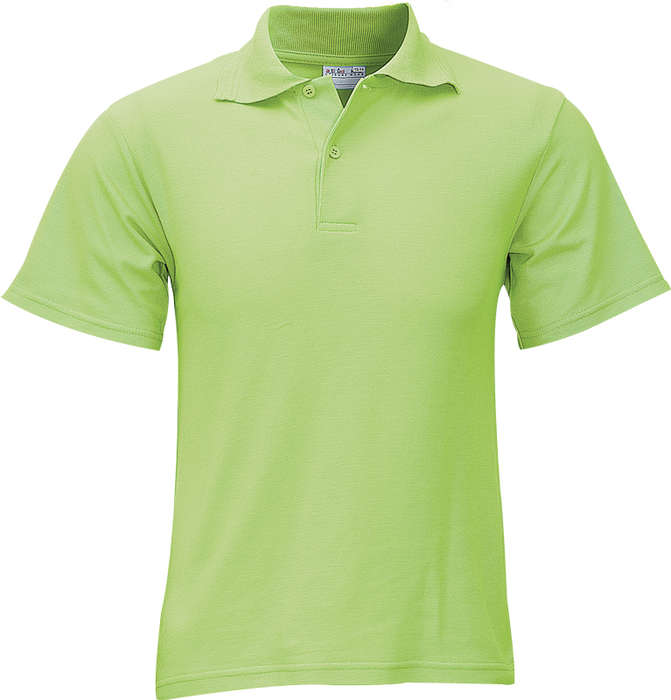Altitude Basic Pique Kids golfer - lime