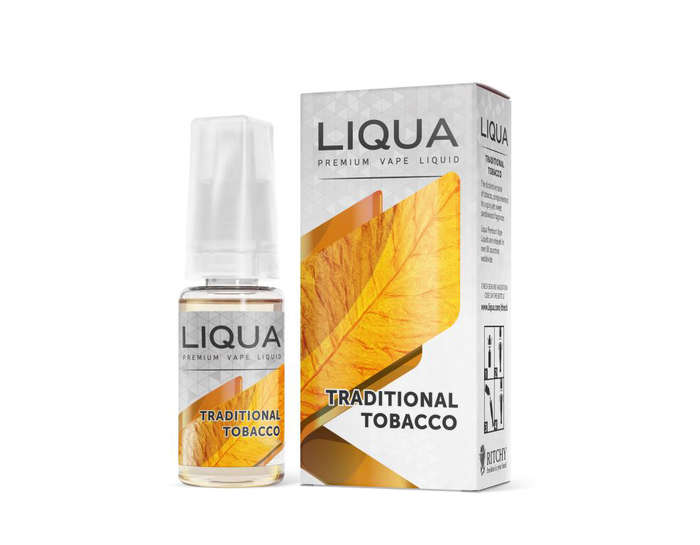 Electronic Cigarette Liquid - Liqua - Traditional 6mg