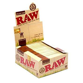 RAW rolling paper - Organic King Size (50) (RAW016)