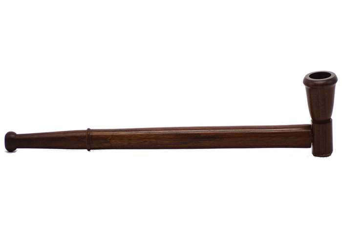 Rasta Pipe - Wooden Pipe Gandolf Straight 32cm - 13280