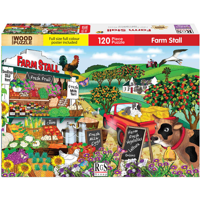 Farm Stall (120pc Puzzle) (RGSW1665)