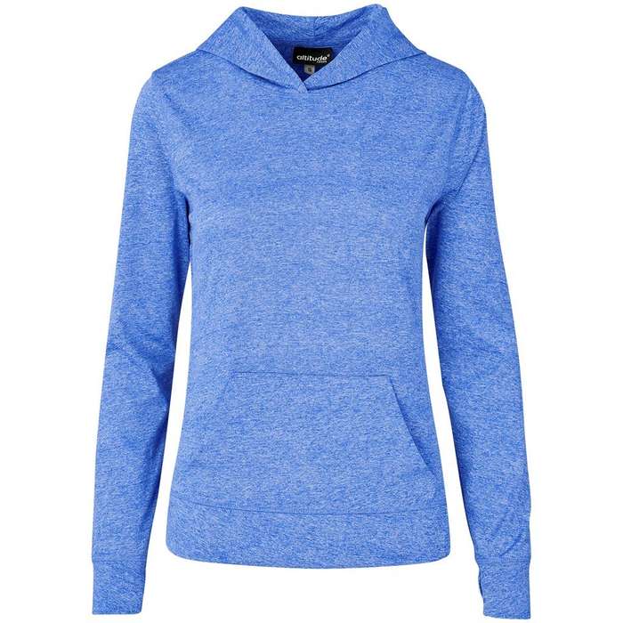 Altitude Fitness lightweight hooded sweater - Ladies - royal blue