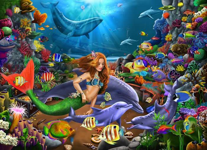 Mermaid (36pc Puzzle)