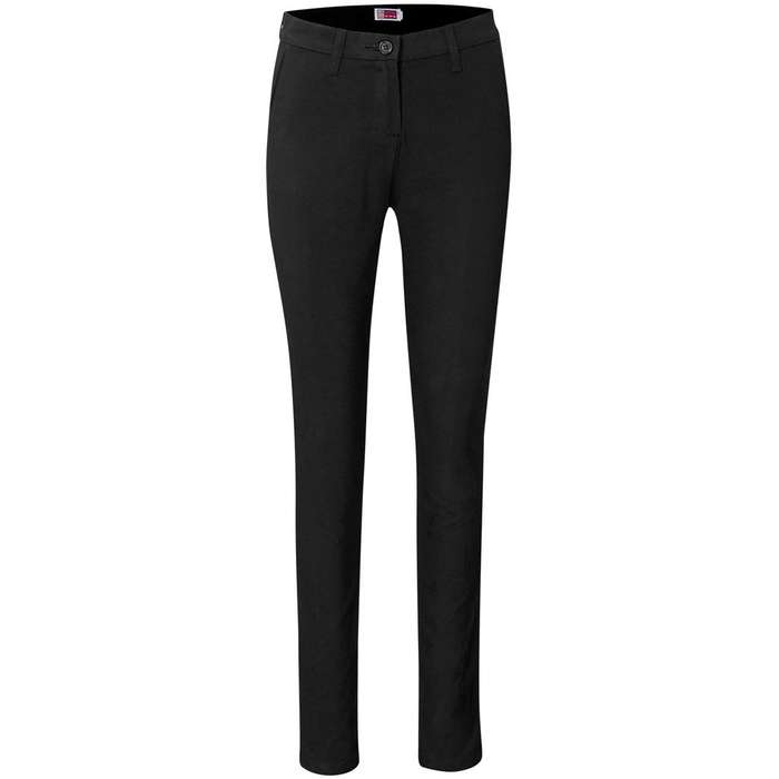 US Basic Superb Stretch Chino Pants - Ladies - black (BAS-11211)