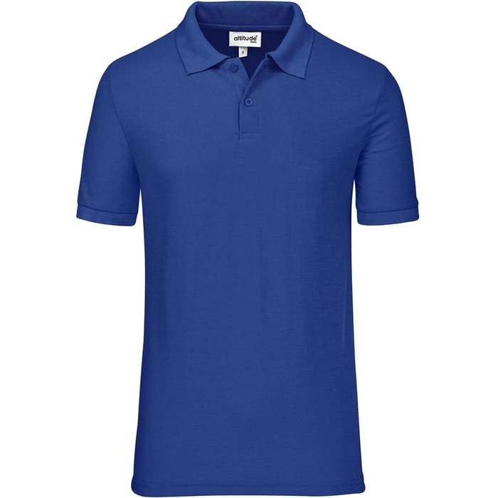 Altitude Everyday Golf Shirt - Mens - royal blue