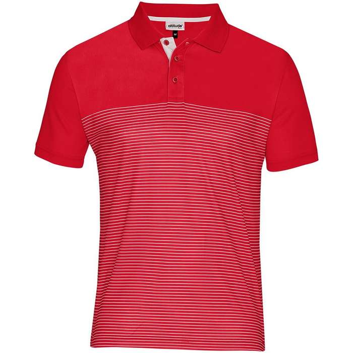Altitude Maestro Golf Shirt - Mens - red