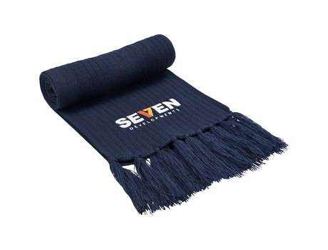 US Basic Nebraska Scarf - navy (BAS-1751)