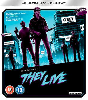 They Live (Roddy Piper, Meg Foster) (4K Ultra HD+Blu Ray)