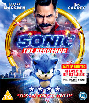 Sonic the Hedgehog (Jim Carrey) (Blu Ray)