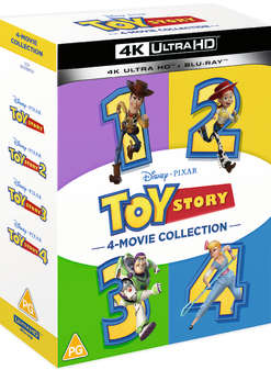Toy Story 1-4 Collection (4K Ultra HD+Blu Ray)