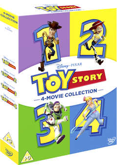 Toy Story 1-4 Collection (DVD)