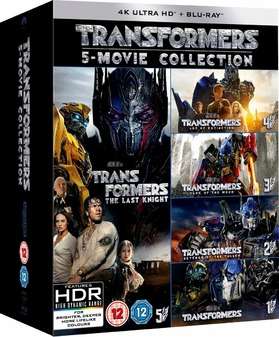 Transformers 1-5 Movie Collection (4K Ultra HD+Blu-Ray)