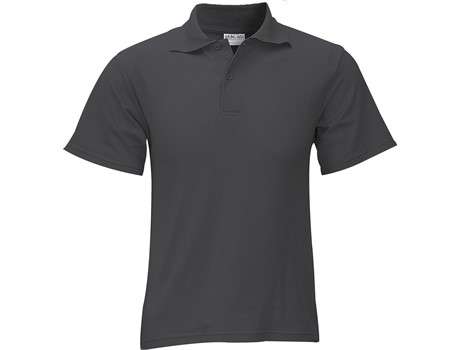 Altitude Basic Pique Kids golfer - charcoal