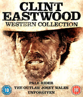 Clint Eastwood - Pale Rider/The Outlaw Josey Wales/Unforgiven (Blu Ray)
